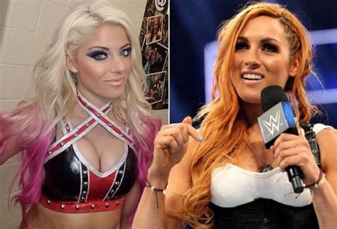 Becky Lynch vs Alexa Bliss WWE star - Wrestling News Plus