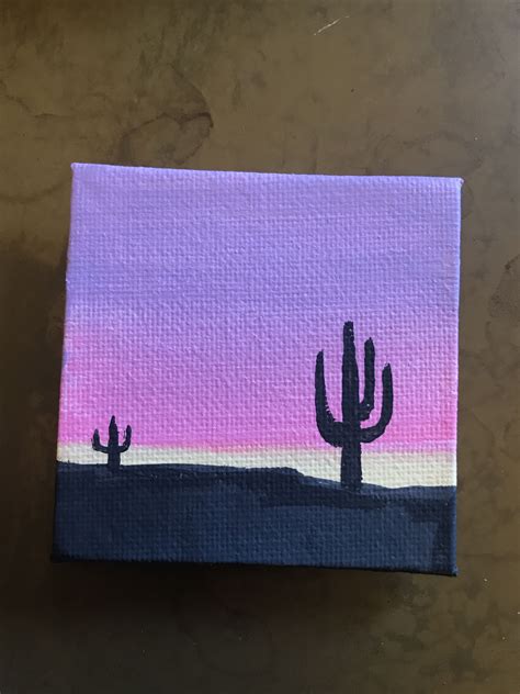 Cactus Canvas Cute Easy Paintings / And trust us, there are hundreds talking about the easy ...