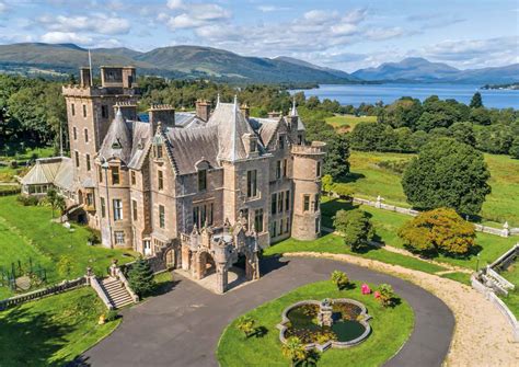 A fantasy castle for sale on Loch Lomond, with a Rennie Mackintosh ...