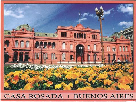 A Plethora of Postcards: Casa Rosada, Argentina