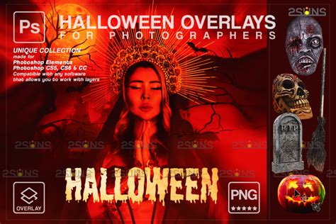 Halloween clipart Halloween overlay, Photoshop overlay - FilterGrade