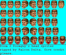 Doom 2, Doom Game, Sprite Database, Parallax, Game Dev, Sprites, Pixel Art, Videogames, Slayer