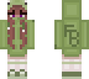 Frog Girl | Minecraft Skin