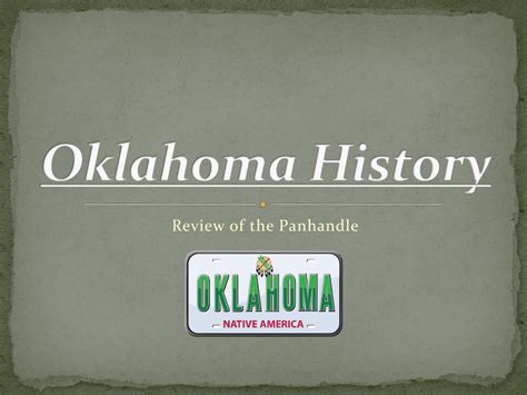 PPT - Oklahoma History PowerPoint Presentation, free download - ID:2582736