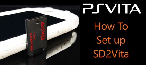 [PS Vita] How To Set Up SD2Vita Tutorial | Code Donut