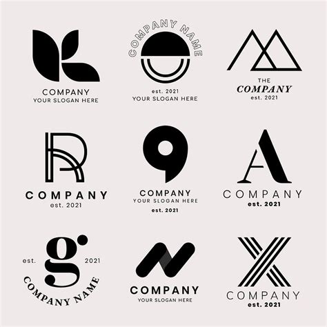 Professional classic business logo vector | Premium Vector - rawpixel