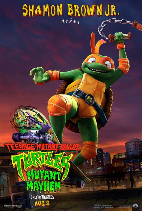 Teenage Mutant Ninja Turtles 2022 Movie Poster Wallpaper