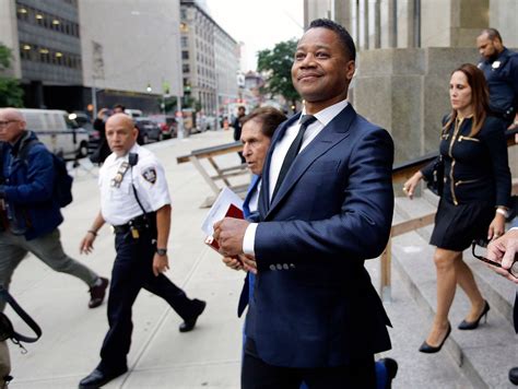 Cuba Gooding Jr. Leaves Court Smiling, Pleads Not Guilty to Sexual Abuse