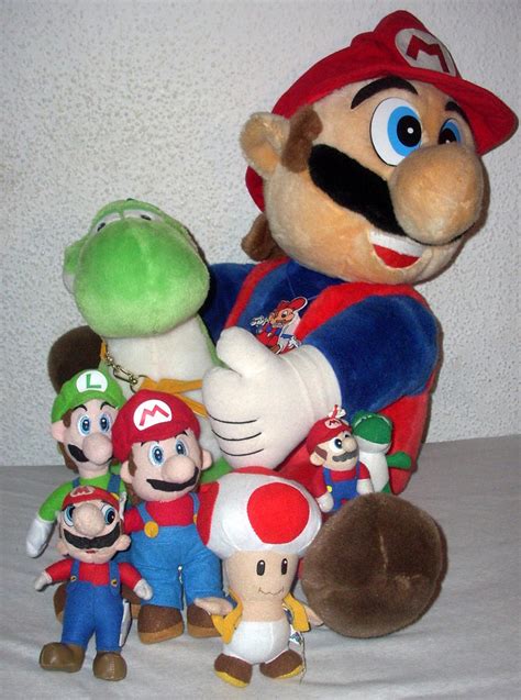 Super Mario Nintendo Plush Collection 2012 by kratosisy on DeviantArt