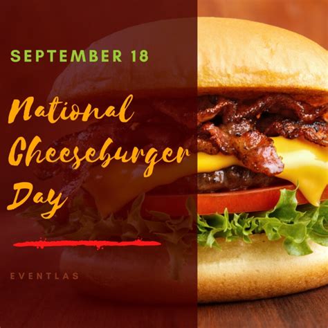 Cheeseburger Day Deals 2024 Calendar - Jazmin Michaelina