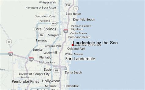 Lauderdale by the sea Weather Forecast