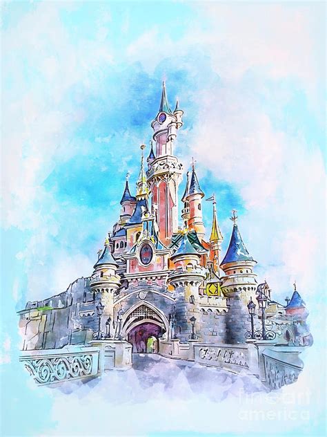 Disneyland Paris Castle Drawing | ubicaciondepersonas.cdmx.gob.mx