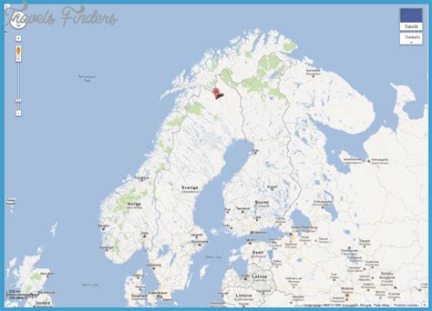 Kiruna Sweden Map - TravelsFinders.Com