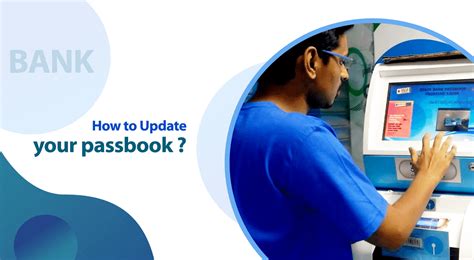 How to update your passbook? | Passbook, Update, Bank