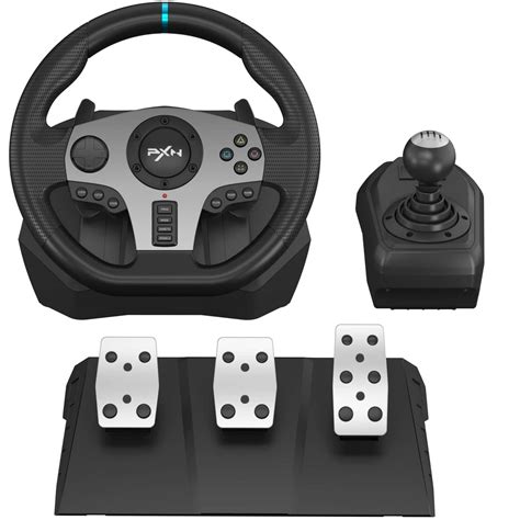 Buy PXN Gaming Steering Wheel, Racing Wheel with Pedals and Shifter, 270/900° Wheel - V9 Online ...