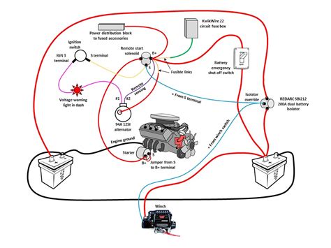 Charging System Circuit Diagram