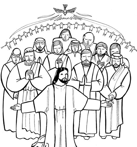 All Saints Day Coloring Pages - Coloring Home