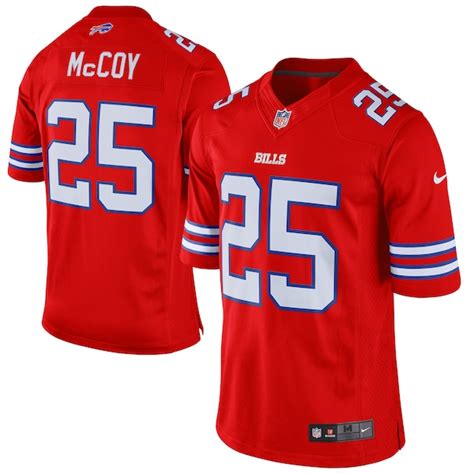 Men's Buffalo Bills LeSean McCoy Nike Red Color Rush Limited Jersey - NFLShop.com