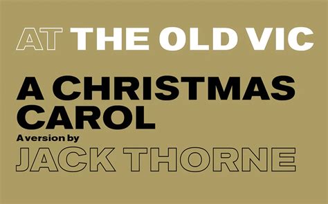 A Christmas Carol Tickets | West End Play | Old Vic Theatre