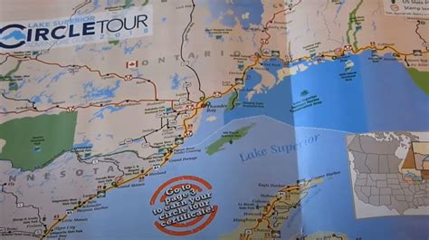 Lake Superior Circle Tour Map - Lake Superior Circle Tour