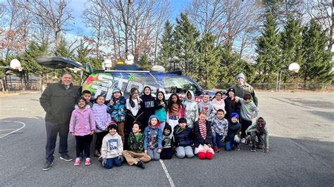 Providence Elementary School students get a weather visit from the First Alert Weather ...