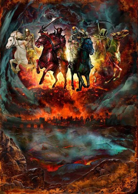 Four Horsemen by MarkWilkinson on DeviantArt | Horsemen of the ...