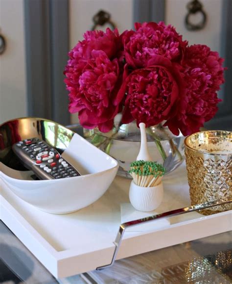 mint love social club: {gold + glass coffee table} | Coffee table arrangements, Coffee table ...