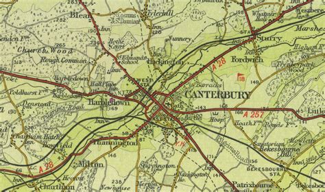 Canterbury Map