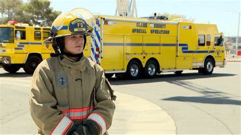 Clark County Fire Department pushing for more women firefighters