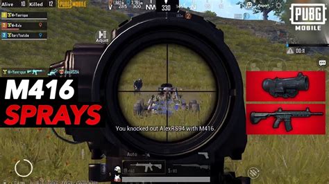 Tips Using 4x Scope On M416 PUBG Mobile - Esports