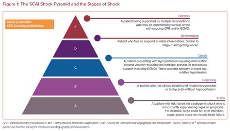 Stages of Shock | Shock Stages | SCAI Shock Pyramid | Radcliffe Cardiology