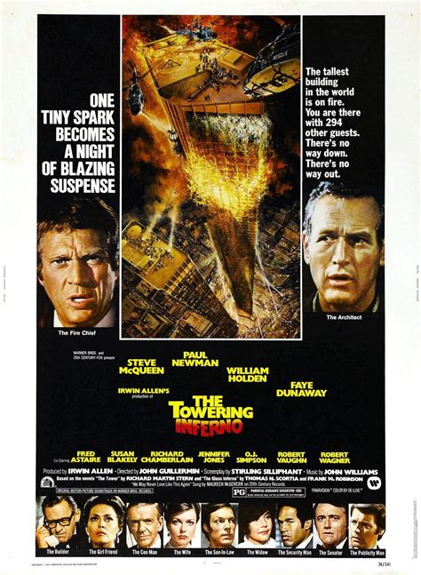 The Towering Inferno (#1 of 3): Extra Large Movie Poster Image - IMP Awards