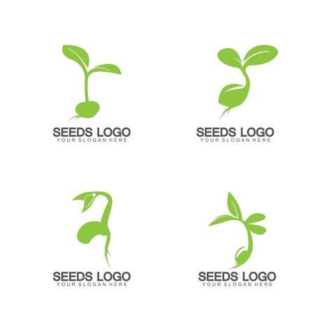 Seed Logo Vector Art, Icons, and Graphics for Free Download