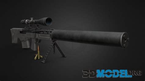 3D Model – VKS sniper rifle PBR