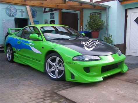 Mitsubishi Eclipse Green - HD Car Wallpapers