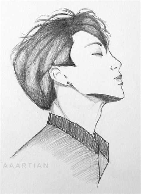 San🖤 #ateez #fanart #san | Fan art drawing, Sketches, Drawings