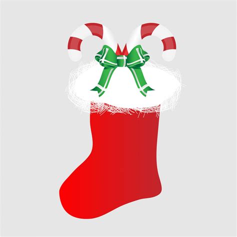 Christmas Stocking Candy Cane Free Stock Photo - Public Domain Pictures
