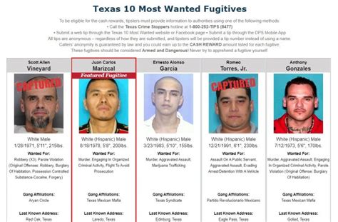 Texas Inmate Lookup – Texas Department of Criminal Justice (TDCJ) Inmate Locator ...