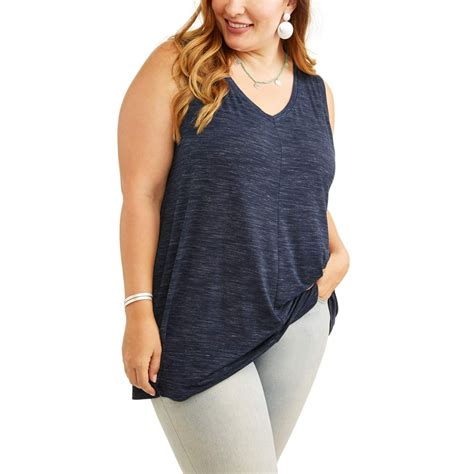 Terra & Sky - Terra & Sky Women's Plus Size Swing Tank - Walmart.com ...