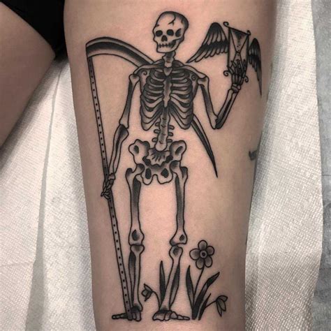 Skeleton Tattoo Ideas That Will Make You Feel Fragile ☠