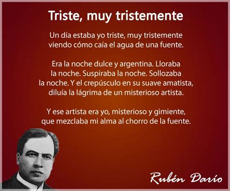 Poemas de Rubén Darío Vida y Obra del Poeta | Poemas, Poesía, Poemas ...