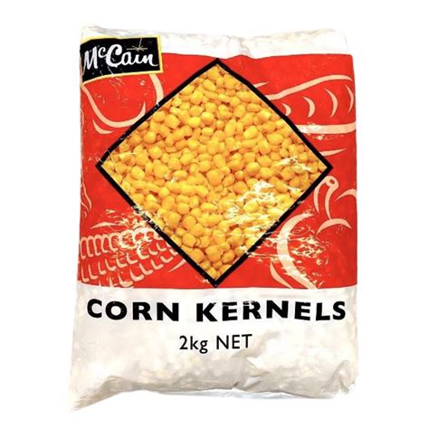 Corn - Snap Frozen Corn Kernels 2kg