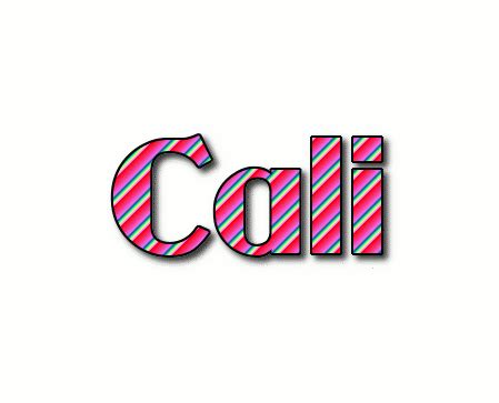 Cali Logo | Free Name Design Tool from Flaming Text