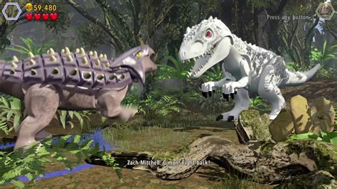 Lego jurassic world indominus rex vs ankylosaurus - rytebbs