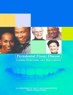 Fillable Online nidcr nih Periodontal Gum Disease The Causes Symptoms and Treatment of Gum ...