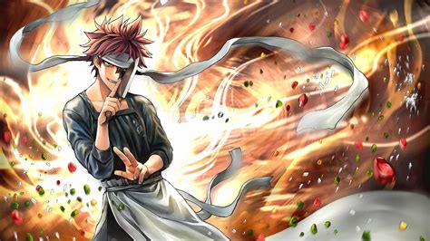 Food Wars Shokugeki No Soma Soma Yukihira UHD 4K Wallpaper | Pixelz