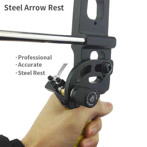 Aliexpress.com : Buy Recurve Bow Arrow Steel Rest Archery Hunting Shooting Arrow Rest Compound ...