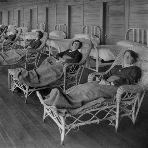 Tuberculosis sanatorium. Tuberculosis was called the White Plague. | Medical history, Historical ...