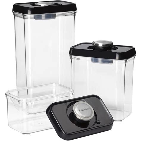 Fresh Edge 6-Piece Vacuum Sealed Food Storage Containers - 15356086 - Overstock.com Shopping ...