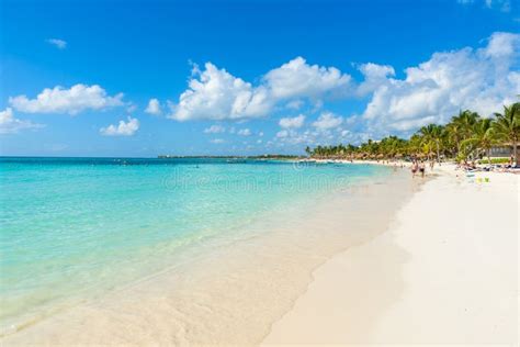 Akumal Beach - Paradise Bay Beach in Quintana Roo, Mexico - Caribbean Coast Editorial Stock ...